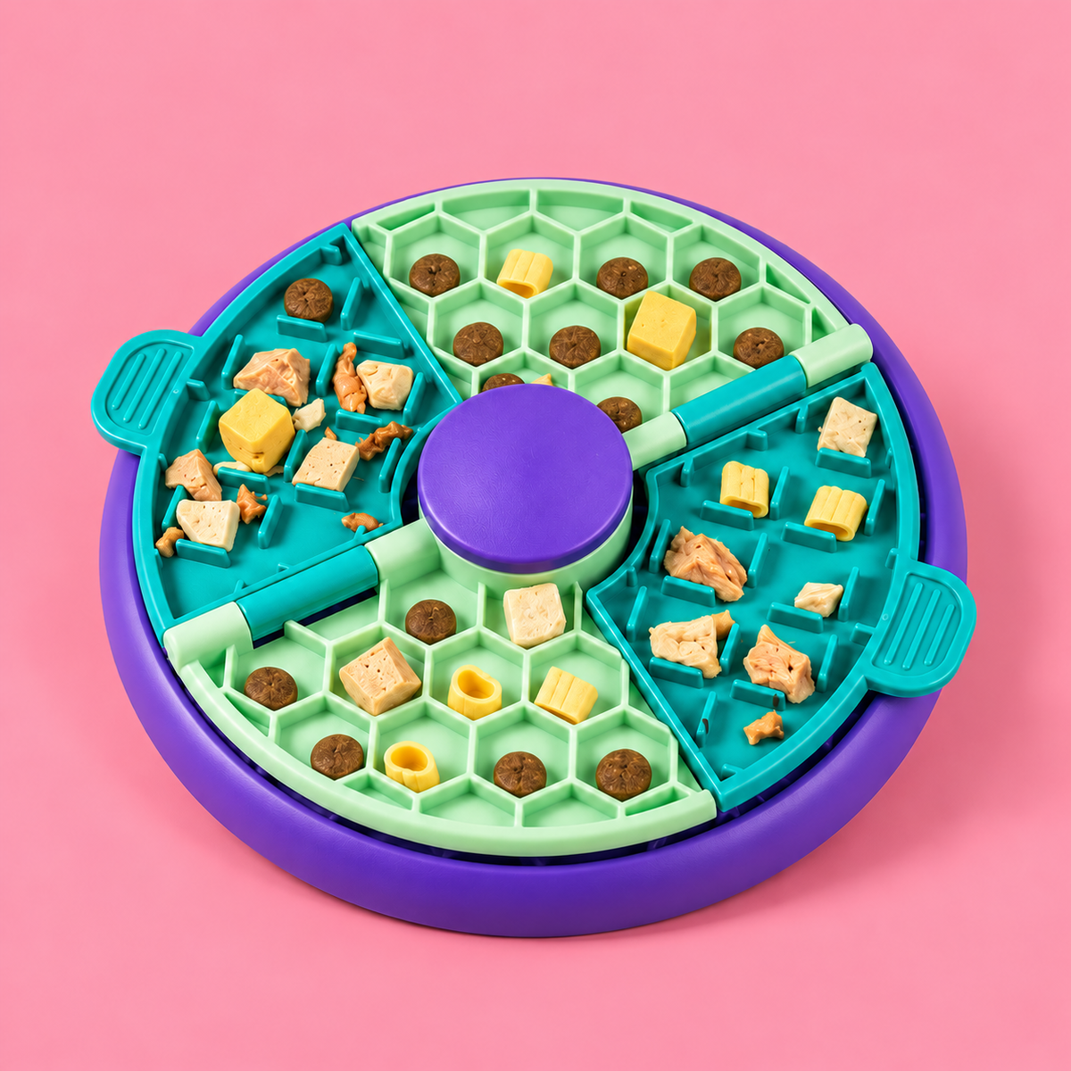 Gamelle anti-glouton multicouche