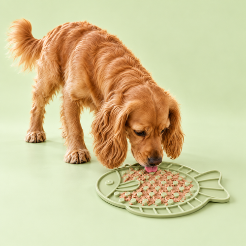 Coffret de Noël DOUG : tapis de léchage